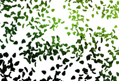 Açık Pembe, soyut formlu mavi vektör arkaplan. Rastgele şekillerle soyut tarzda dekoratif tasarım. Kartvizitiniz için modern tasarım.