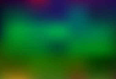 Koyu renk, Gökkuşağı vektörü bulanık ve renkli şablon. Eğilimli zarif, parlak bir çizim. Yaratıcı tasarımlarınız için örnek.