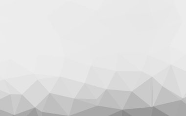 Açık Gümüş, gri vektör bulanık üçgen desen.