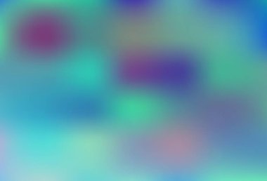 Işık Mavisi vektörü parlak deseni bulanıklaştırdı. Gıcır gıcır, renkli bir tasvir. Cep telefonları için şablon.