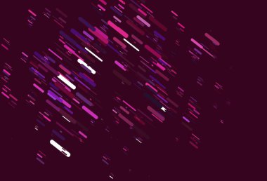 Açık pembe, dar çizgileri olan mavi vektör deseni. Bulanık arkaplanda gradyanı olan çizgiler. Reklamınız, posteriniz, afişiniz için en iyi tasarım.