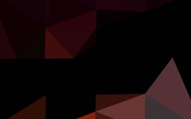 Koyu kırmızı vektör düşük poli dokusu.