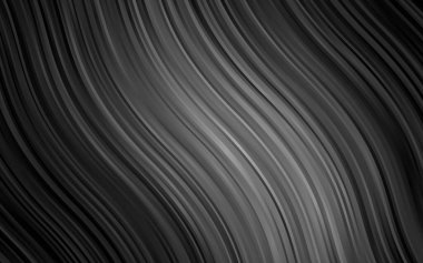 Koyu Gümüş, kabarcık şekilli gri vektör şablonu.