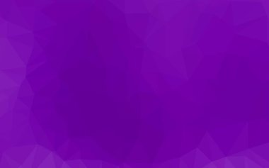 Hafif Mor vektör bulanık üçgen şablon.
