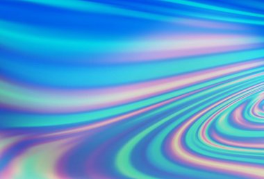 Hafif mavi vektör sıvı şekiller şablonuyla. Zarif bir parlak örnek gradyan ile. Marka kitap için zarif desen.