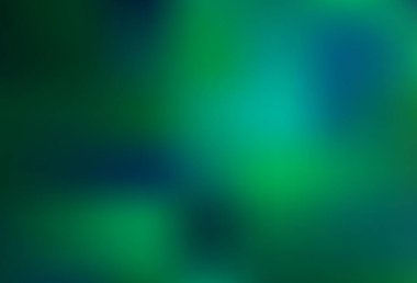 Açık yeşil vektör soyut arkaplan. Yaratıcı illüstrasyon, yarım tonlu ve eğimli. Tasarımınız için yepyeni bir şablon.