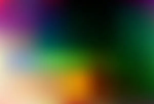 Dark Multicolor Вектор Веселки Глянцевий Абстрактний Шаблон Сяючий Барвистий Малюнок — стоковий вектор
