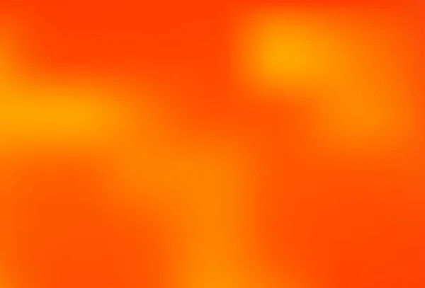 Light Orange Vektor Verschwommen Und Farbige Vorlage Glitzernde Abstrakte Illustration — Stockvektor