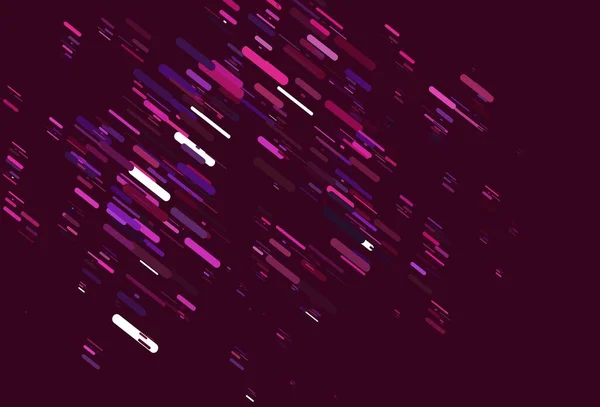 Светло Розовый Синий Векторный Узор Узкими Линиями Линии Размытом Абстрактном — стоковый вектор