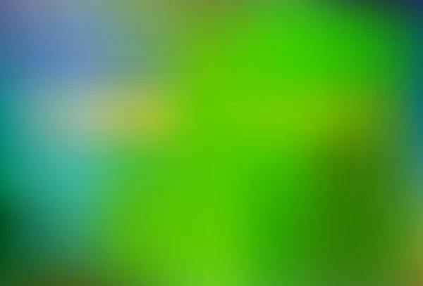 浅蓝色 绿色矢量光滑的抽象背景 色彩斑斓的插图 风格模糊 带有渐变 智能纹理为您的设计 — 图库矢量图片