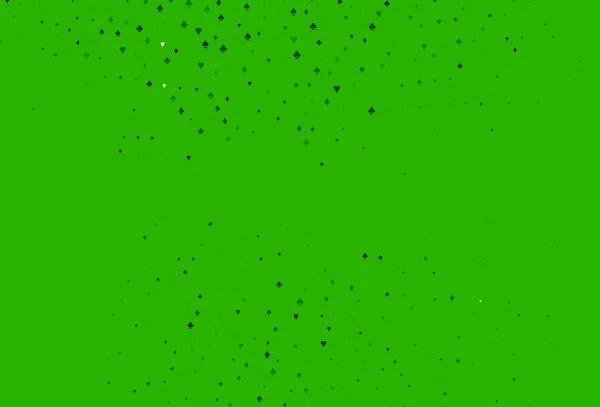 Tapa Vectorial Verde Claro Con Símbolos Apuesta Esbozo Abstracto Brillante — Archivo Imágenes Vectoriales