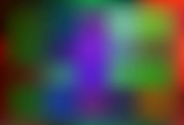 Темный Разноцветный Вектор Райнбоу Заднем Плане Элегантная Яркая Иллюстрация Градиентом — стоковый вектор
