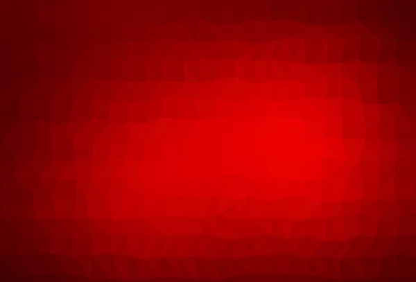 Φωτεινό Κόκκινο Διάνυσμα Τριγωνικό Μοτίβο Μια Εντελώς Νέα Έγχρωμη Απεικόνιση — Διανυσματικό Αρχείο