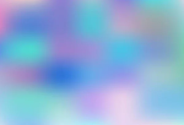 Lichtblauwe Vector Abstracte Wazig Sjabloon Glitter Abstracte Illustratie Met Een — Stockvector