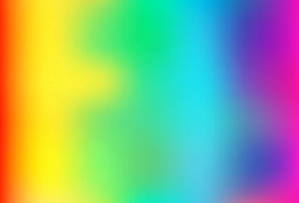Lumière Multicolore Arc Ciel Vecteur Flou Briller Fond Abstrait Illustration — Image vectorielle