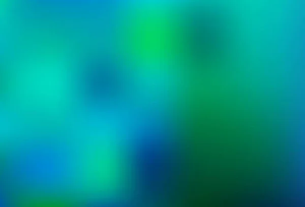 Lumière Bleu Vecteur Flou Briller Fond Abstrait Illustration Colorée Dans — Image vectorielle