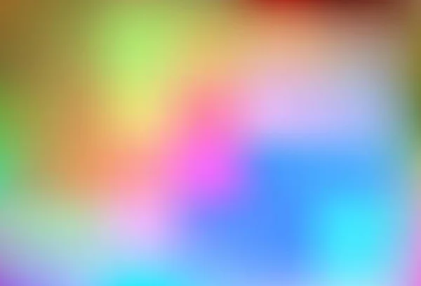 Licht Multicolor Rainbow Vector Bokeh Kleurrijk Patroon Kleurrijke Illustratie Abstracte — Stockvector