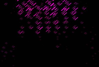 Uzun çizgileri olan koyu mor vektör arkaplan. Bulanık dekoratif tasarım basit bir şekilde çizgilerle. İş ilanınız için akıllı tasarım.