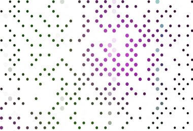 Açık pembe, benekli yeşil vektör örtüsü. Doğa tarzında renkli baloncuklu soyut illüstrasyon. Marka kitabın için tamamen yeni bir şablon.