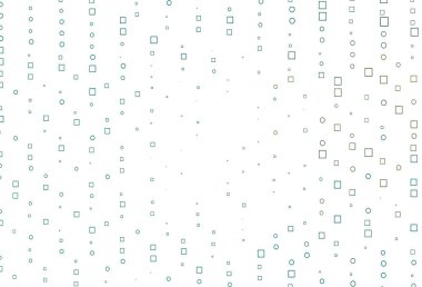 Açık yeşil, sarı vektör arkaplan çizgileri, dikdörtgenler. Dikdörtgenleri ve kareleri olan güzel bir çizim. İş broşürleri, broşürler için desen.