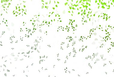 Rastgele şekilli açık yeşil vektör dokusu. Soyut gradyan şekilli basit renkli çizimler. İşiniz için en iyi akıllı tasarım.