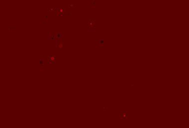 Dairesel şekilli açık kırmızı vektör düzeni. Doğa tarzında bulanık halkaları olan güzel renkli çizimler. Marka kitabınız için şablon.