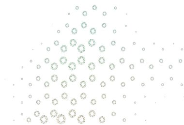 Açık yeşil noktalı vektör kaplaması. Bulanık yağmur damlaları olan soyut bir çizim. Marka kitabın için tamamen yeni bir şablon.