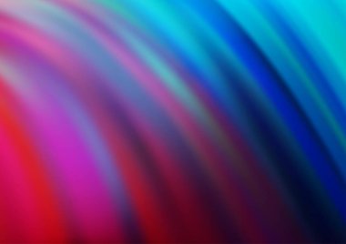 Koyu mavi, soyut çizgileri olan kırmızı vektör şablonu.