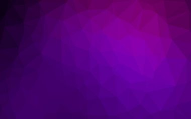 Koyu Mor vektör çokgen arkaplan.