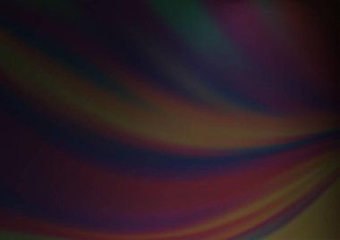 Koyu gümüş, gri vektör modern bokeh deseni.