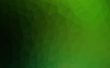 Açık Yeşil Vektör Çokgen arkaplanı.