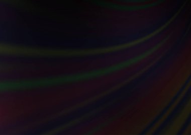 Koyu gümüş, gri vektör parlak bokeh deseni.