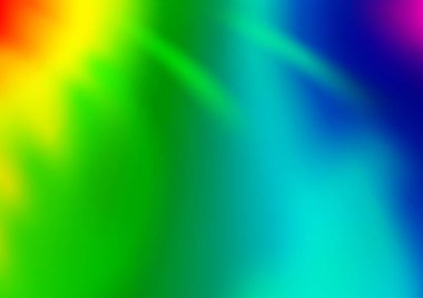 Işık Çokrenkli, Gökkuşağı vektörü soyut şablonu.