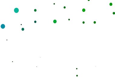 Açık mavi, vektör zemin noktalar ile yeşil. İllüstrasyon renkli soyut daireler parlayan ayarlanmış. Marka kitap tamamen yeni şablon.