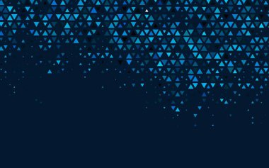 Üçgen biçiminde hafif BLUE vektör dokusu.