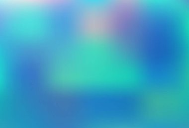 Açık mavi vektör parlak bokeh deseni. Bokeh tarzında tamamen yeni bir renk çizimi. İş tasarımınız için yepyeni bir tarz.