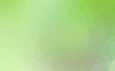 Açık yeşil vektör düşük poli dokusu.