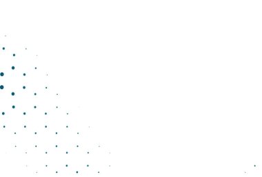 Noktalı hafif Mavili vektör arkaplanı. Renkli su damlaları olan modern soyut çizimler. Marka kitabınız için şablon.