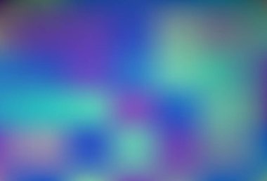 Işık Mavisi vektörü soyut parlak deseni bulanıklaştırdı. Gıcır gıcır, renkli bir tasvir. İşiniz için yepyeni bir tasarım..