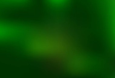 Açık yeşil vektör soyut bulanık desen. Bokeh tarzında tamamen yeni bir renk çizimi. İşiniz için yepyeni bir tasarım..