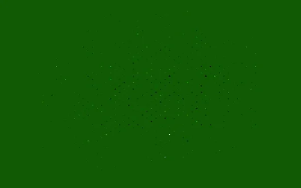 Lichtgrüne Vektorschablone Mit Kreisen — Stockvektor