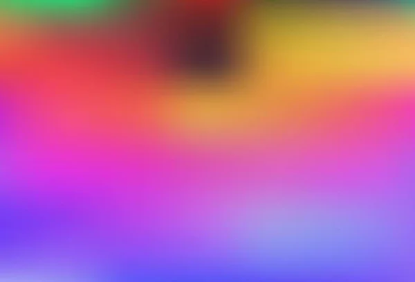 Light Multicolor Rainbow Vektor Verschwommen Helle Vorlage Leuchtend Bunte Illustration — Stockvektor
