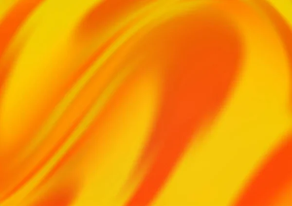 Светло Оранжевый Вектор Изогнутыми Линиями — стоковый вектор