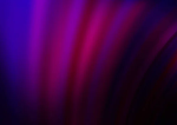 Темно Фиолетовый Векторный Шаблон Изогнутыми Линиями — стоковый вектор