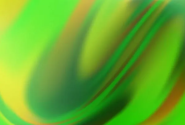 Vecteur Vert Clair Motif Flou Une Élégante Illustration Lumineuse Avec — Image vectorielle