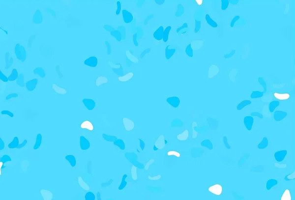 Light Blue Vector Template Memphis Shapes 추상적 모양을 명함을 디자인 — 스톡 벡터