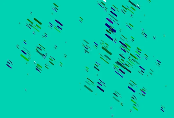 Lumière Multicolore Disposition Vectorielle Arc Ciel Avec Lignes Plates Illustration — Image vectorielle