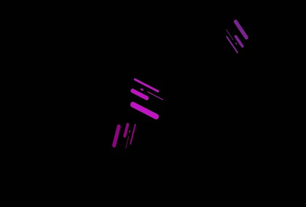 Modèle Vectoriel Violet Foncé Avec Des Lignes Étroites Illustration Abstraite — Image vectorielle