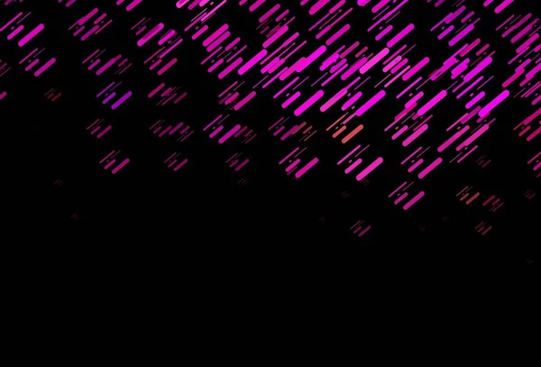 Σκούρο Ροζ Κίτρινο Διανυσματικό Μοτίβο Στενές Γραμμές Διακοσμητική Λάμψη Εικονογράφηση — Διανυσματικό Αρχείο