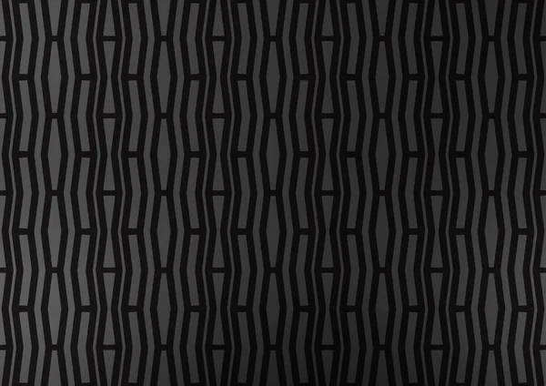 ダークシルバー 細い線でグレーのベクトルパターン — ストックベクタ